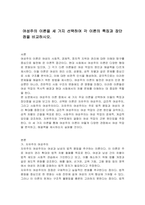 여성주의 이론을 세 가지 선택하여 각 이론의 특징과 장단점을 비교하시오-1