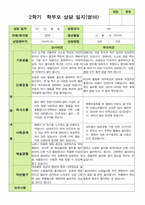평가제 1학기 2학기 부모상담일지 만2세 10명-18