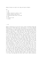 해결중심 가족치료의 주요 개념적 도구와 기법을 사례 적용하고 분석해보자-1