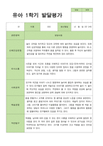 만 3세 1학기 발달평가 21명 -평가제-2