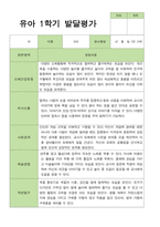 만 3세 1학기 발달평가 21명 -평가제-3