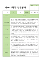 만 3세 1학기 발달평가 21명 -평가제-9