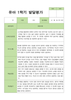 만 3세 1학기 발달평가 21명 -평가제-10