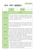 만 3세 1학기 발달평가 21명 -평가제-18