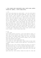 (2024학년도 2학기, 중간과제물, 인간과교육, 공통형) 1. 주입식 교육관과 성장식 교육관(자연주의 교육관, 진보주의 교육관, 실존 주의 교육관)을 비교, 설명하고, 그 교육적 시사점을 논하시오.  2. 매슬로(Maslow)의 욕구위계이론에 대해 설명하고, 그 교육적 시사점을 논하시오. -2