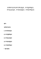 국제무역규칙(무역계약법규, 무역결제법규, 무역운송법규, 무역보험법규, 무역중재법규)-1