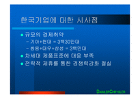 기업합병 사례- 다임러크라이슬러의 합병사례-18