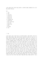 노인의 신체적 심리적 사회적 특성을 설명하고 노인학대의 문제를 유형별(신체, 정서, 성적, 방임, 재정적 학대 등)로 (1)-1