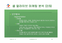 [마케팅] 웰빙트렌드 CJ 팻다운, 그리고 셀얼라이브 마케팅분석-20