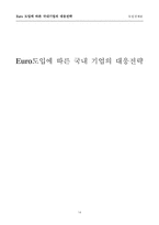 [국제경제론]유럽경제론Euro 도입에 따른 국내기업의 대응전략-14