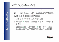 [무선인터넷]NTT사 DoCoMod의 i-mode 전략분석-4