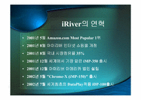 [마케팅] 아이리버 `iRiver`마케팅전략-3