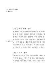 한국 농업정책의 전개과정에 관하여 논하시오-3