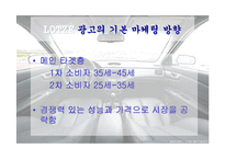 기아자동차 로체 Lotze 광고전략-5