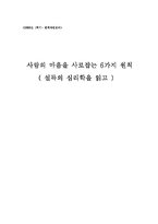[독후감] 설득의 심리학 읽고-1
