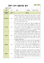 평가제 2학기 유아관찰일지 만 3세 22명-6