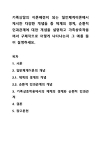 가족상담의 이론배경이 되는 일반체계이론에서 제시한 다양한 개념들 중 체계의 경계, 순환적 인과관계에 대한 개념을 설명하고 가족상호작용에서 구체적으로 어떻게 나타나는지 그 예를 들어 설명하세요.-1