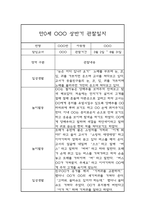 1년 관찰일지 만0세 관찰일지 및 1,2학기 구분된 총평 (종합발달평가첨부)-1