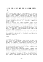 0에서1세 반과 2세 반의 일과 운영 시 차이점을 비교하시오-1