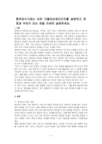 행위당수가제는 어떤 지불보상제도인지를 설명하고 장점과 우려가 되는 점을 자세히 설명하세요-1
