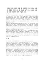 스텐버그의 사랑의 유형 중 건강하다고 생각하는 사랑의 유형은 무엇이며, 또 자신이 생각하는 건강한 사랑은 어떤 것인지에 대해 기술하시오-1