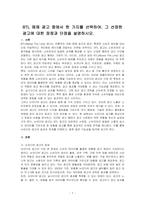 BTL 매체 광고 중에서 한 가지를 선택하여, 그 선정한 광고에 대한 장점과 단점을 설명하시오-1