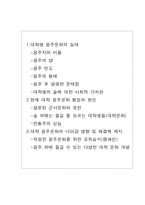 [대학청년문화] 대학의 음주문화-2