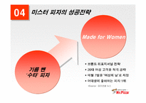 [외식산업] 미스터피자의 성공전략-9