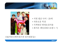 [인적자원관리] sk커뮤니케이션즈와 웅진 씽크빅 조사-7