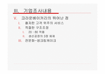[기업조사] 크라운 베이커리 조사-18