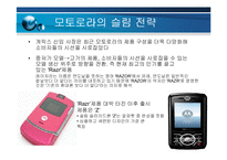 [기업경영] 모토로라의 슬림 전략(레이져,z)-12