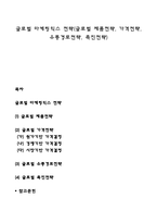 글로벌 마케팅믹스 전략(글로벌 제품전략, 가격전략, 유통경로전략, 촉진전략)-1