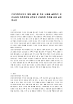 건강가정기본법의 제정 배경 및 주요 내용을 설명하고 우리나라의 가족정책과 선진국의 건강가정 정책을 비교 설명하시오-1