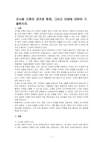 군사용 드론의 과거와 현재, 그리고 미래에 대하여 기술하시오-1