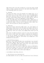 1) 서비스마케팅믹스(7P)를 각각 설명하고, 2) 최근 여러 매장을 이용하면서 경험하게 된 사람과 프로세스 항목이 이전과 변화된 사항을 사례를 들어 작성하십시오-3