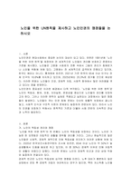 노인을 위한 UN원칙을 제시하고 노인인권의 쟁점들을 논하시오-1