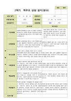평가제- 만 2세 12명 2학기 부모상담일지 발달평가 관찰일지 36p-5