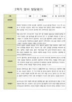 평가제- 만 2세 12명 2학기 부모상담일지 발달평가 관찰일지 36p-19