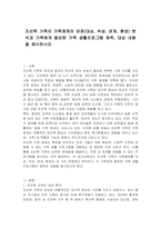 조선족 가족의 가족체계의 관점(대상, 속성, 관계, 환경) 분석과 가족에게 필요한 가족 생활프로그램 제목, 대상 내용을 제시하시오-1