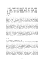 노년기 부부관계를 향상시키기 위해 노인복지 현장에서 어떠한 서비스가 제공되고 있는지 조사해보고 이러한 서비스의 문제점과 개선방안에 대한 자신의 의견을 쓰시오-1