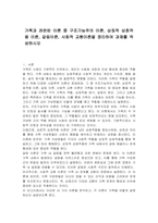 가족과 관련된 이론 중 구조기능주의 이론, 상징적 상호작용 이론, 갈등이론, 사회적 교환이론을 정리하여 과제를 작성하시오-1