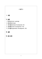 인적자원관리_우리나라 인적자원 개발 관리 관련 제도 및 프로그램 본인 활용계획-2