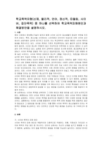 학교폭력유형(신체, 물리적, 언어, 정신적, 따돌림, 사이버, 집단폭력) 중 하나를 선택하여 학교폭력피해원인과 해결방안을 설명하시오-1
