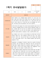 1학기 2학기  발달평가 만 4세 25명  -평가제-12