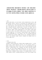사회보장기본법 제3조(용어의 정의)에서 사회 보장(사회안정망)의 핵심제도인 사회보험공공부조사회서비스등에 대해 설명을 하고있다이중에서 사회 보험과 공공부조에 대해 각각의 정의하고,특징과 차이점에 간단히 설명하시오-1