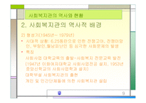 [지역사회복지론]사회복지관의 역사와 현황 분석-9