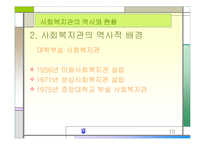 [지역사회복지론]사회복지관의 역사와 현황 분석-10