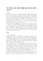 한국 경제는 일본 경제의 전철을 밟을 것인가에 대하여 논하시오-1