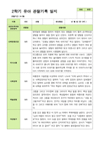 관찰일지- 만 3세 20명 2학기 평가제 유아 관찰일지-12