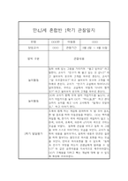 만4세,만5세 혼합반 1학기 놀이활동중심 관찰일지 및 발달평가 20명-2